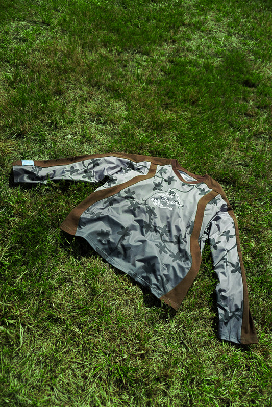 Printed Mesh L/S Shirt